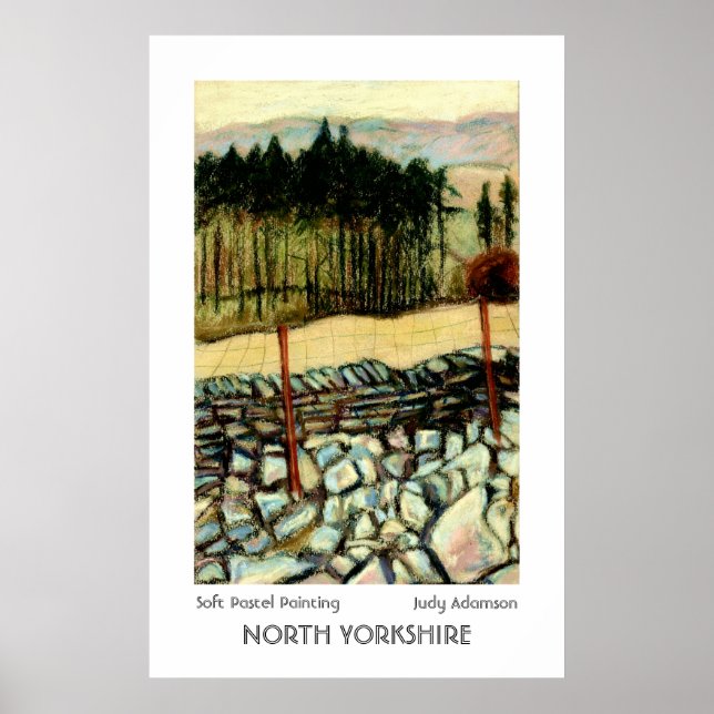 Poster North Yorkshire Moors Imprimer ou poster. (Devant)