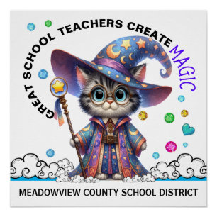 Poster Nos enseignants créent de la MAGIE 1