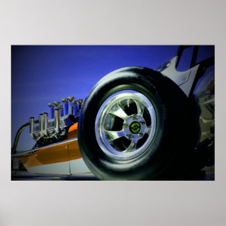 Poster Nostalgie Dragster