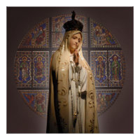 Notre Dame de Fatima Image Dévotionnelle.