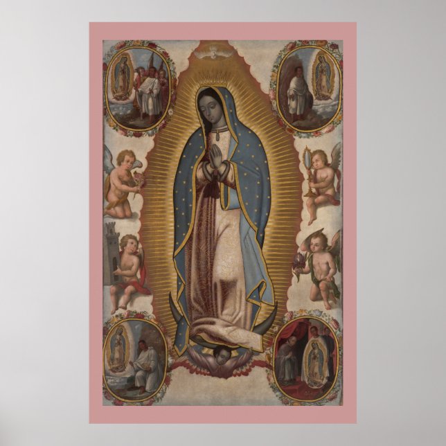 POSTER NOTRE DAME DE GUADALUPE (Devant)