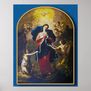 Poster Notre-Dame qui a des noeuds