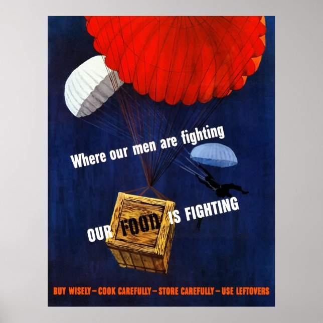 Poster Notre nourriture combat (Devant)
