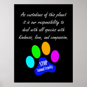 Poster Notre Responsabilité (noir)