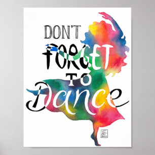 Poster N'oubliez pas de danser