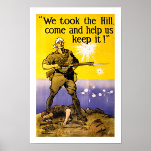 Poster Nous Avons Pris La Colline (frontière)