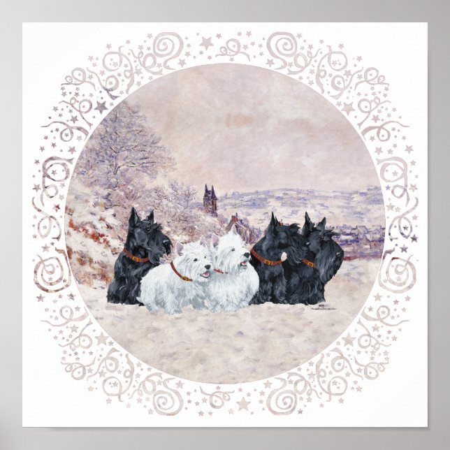 Poster Nous cinq hiver (Devant)