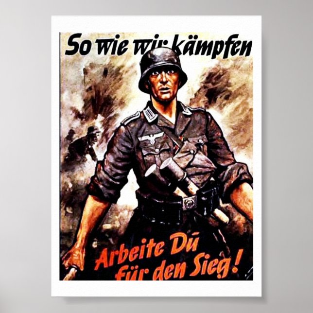 Poster Nous sommes Wir Kampfen (Devant)