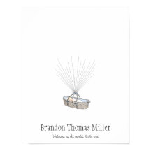 Nouveau Bébé imprimé d'empreintes digitales Livre