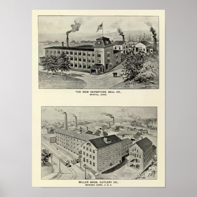 Poster Nouveau départ Bell Co, Miller Bros Cutlery Co (Devant)