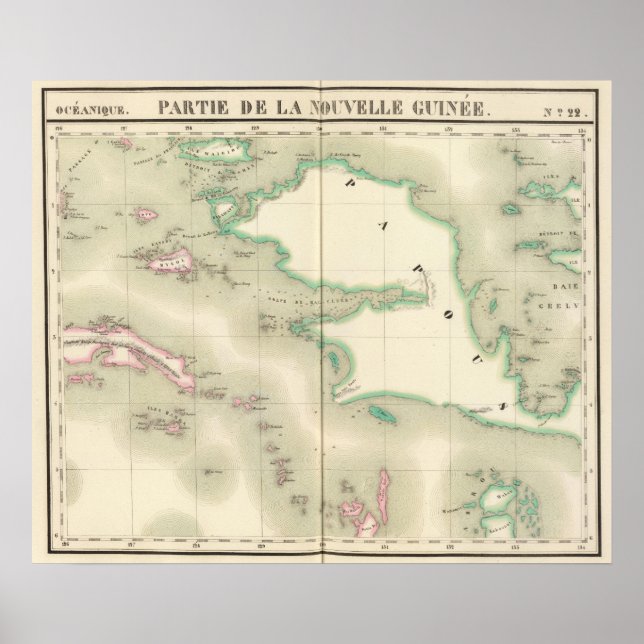 Poster Nouvelle-Guinée Océanie no 22 (Devant)