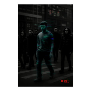 Poster NPC Hunt - Cible Glitch Capturé