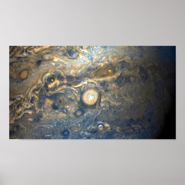 Poster Nuages de Jupiter (Devant)