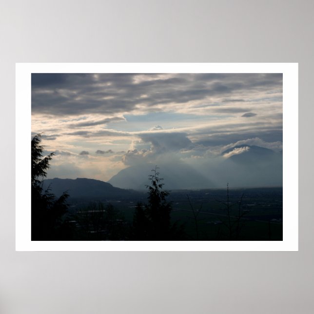 Poster Nuages de Merveilleux (Devant)