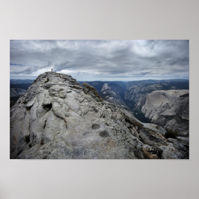 Poster Nuages Repos Vista - Yosemite (Devant)