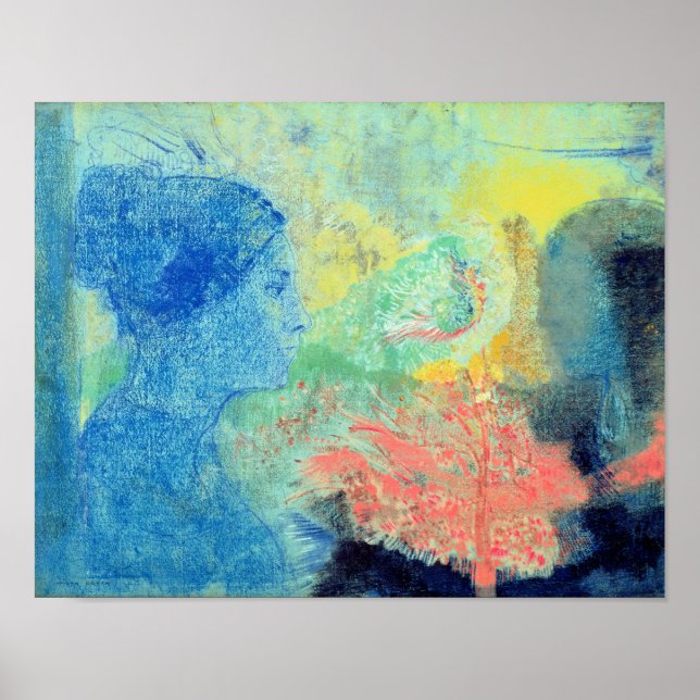 Poster Nuances de sommeil (pastel sur papier (Devant)