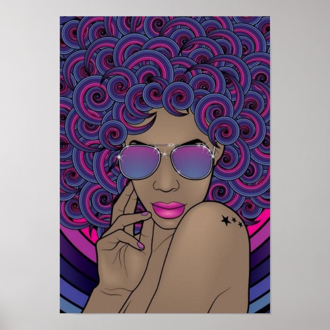 Poster Nubian Diva (Devant)