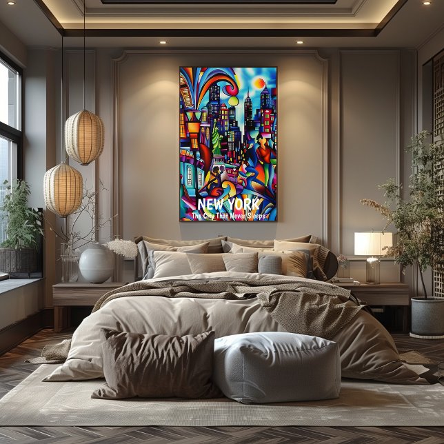 Poster Nueva York: La Ciudad Que Nunca Duerme. (Créateur téléchargé)