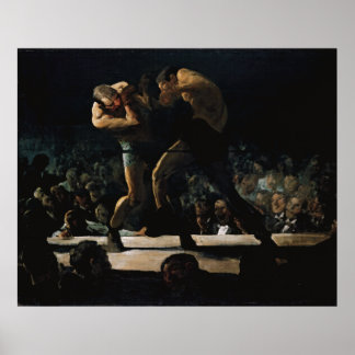 Poster Nuit au club par George Bellows