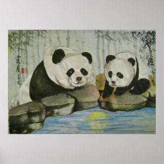 Poster nuit de la lune