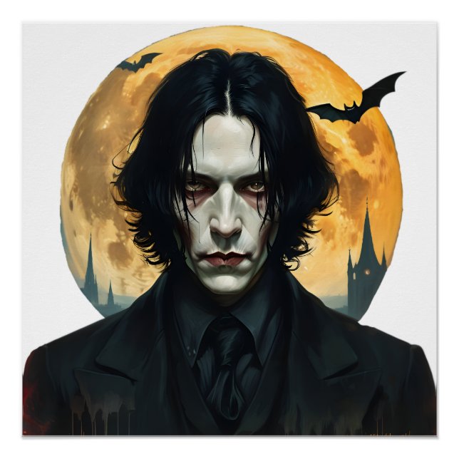 Poster Nuit d'Halloween - Vampire Rising (Devant)