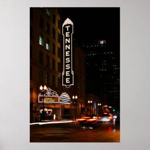 Poster Nuit Théâtre du Tennessee