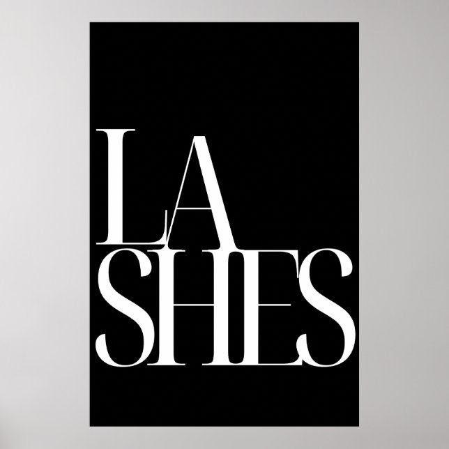 Poster numérique à tirage direct - Extension Eyela (Devant)