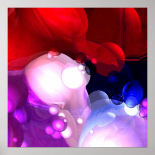 Poster numérique d'art Abstrait