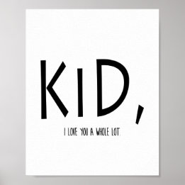 Poster Nursey Decor | Playroom Decor