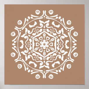 Poster Nutmeg Mandala