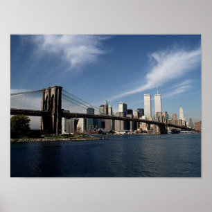 POSTER NYC~ Dans Memoriam ~ Tours jumelles