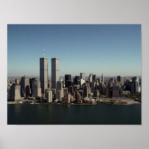POSTER NYC~ In Memoriam ~ Twin Towers