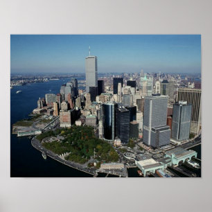 POSTER NYC~ World Trade Center ~ Twin Towers