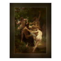Nymphes et Satyr par William-Adolphe Bouguereau