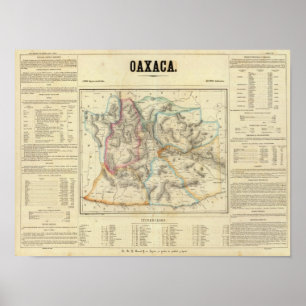 Poster Oaxaca, Mexique