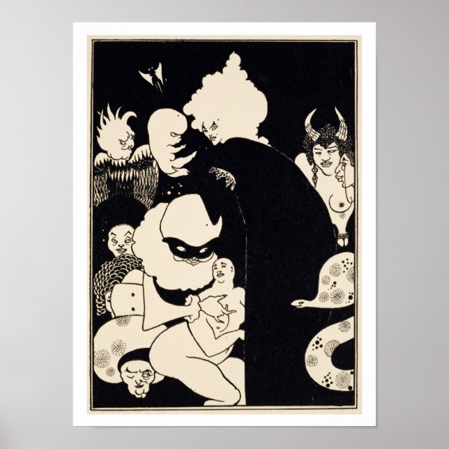 Poster Objets de Lucian, illustration de 'Luc (Devant)