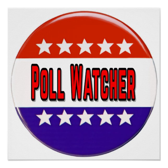 Poster Observateur de sondage (Devant)