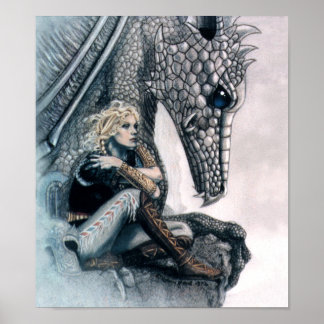 Poster Observateur sur les hauteurs