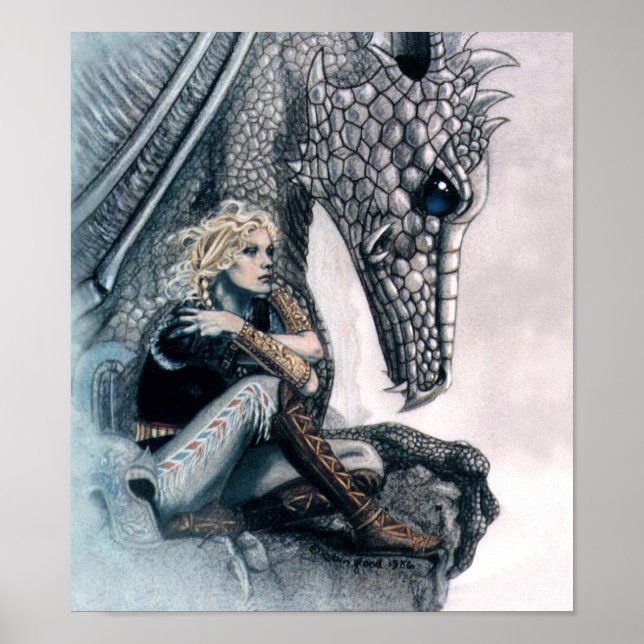 Poster Observateur sur les hauteurs (Devant)