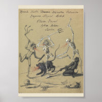 Poster occulte vintage