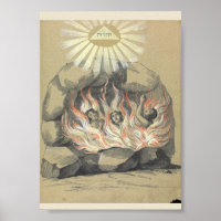 Poster occulte vintage