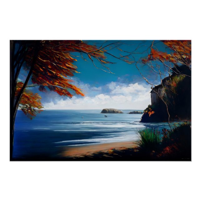 Poster Ocean Dawn (Devant)