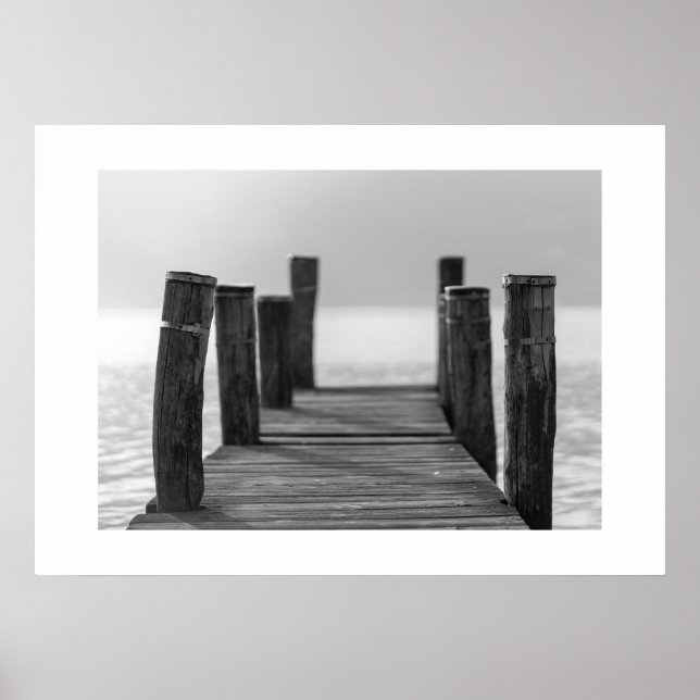 Poster Ocean Dock Scène (Devant)