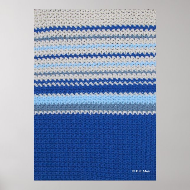 Poster - Ocean Horizon en Crochet (Devant)