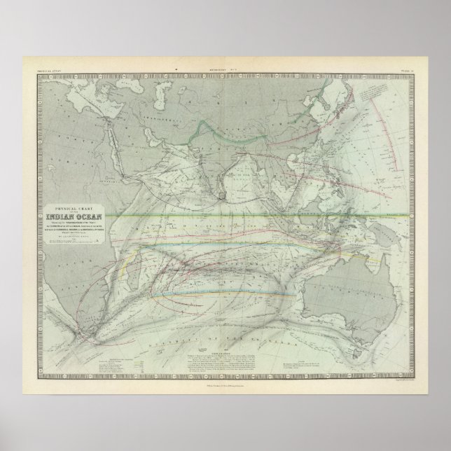 Poster Océan Indien 2 (Devant)