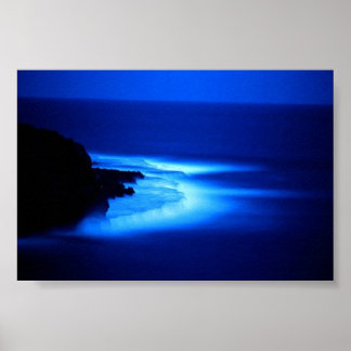 Poster Océan la nuit