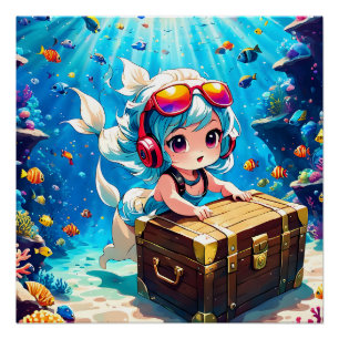 Poster Océan Mondial