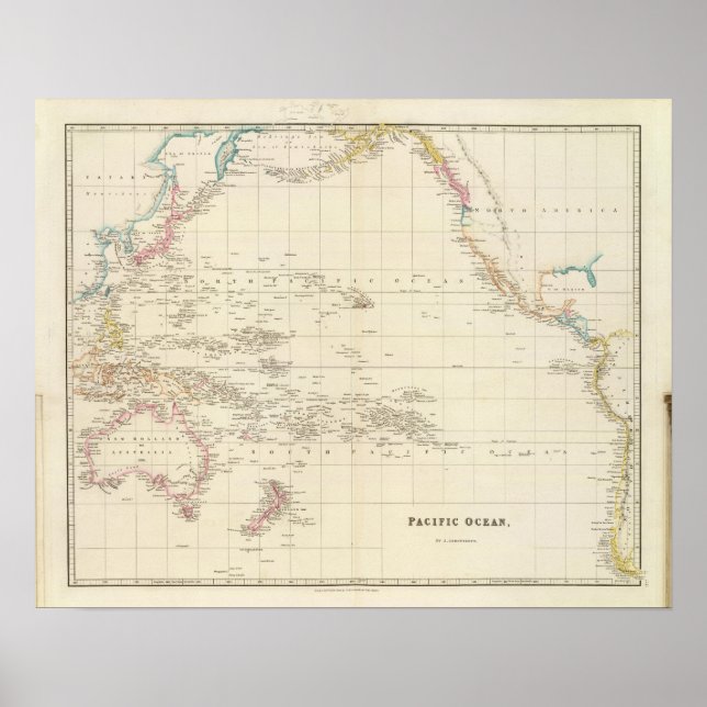 Poster Océan Pacifique 3 (Devant)