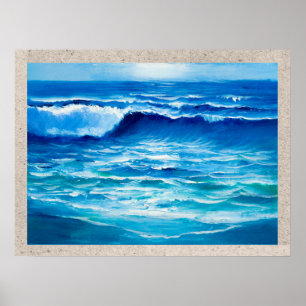 Poster Ocean Scene
