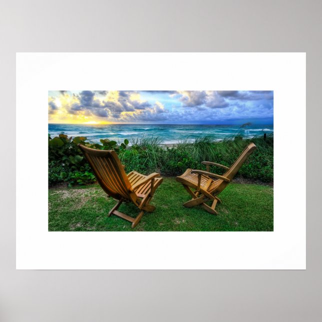 Poster Ocean Scene (Devant)